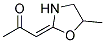 2-Propanone, 1-(5-methyl-2-oxazolidinylidene)-, (e)-(9ci) Structure,126979-01-9Structure