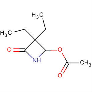 4-(Acetyloxy)-3,3-diethyl-2-azetidinone Structure,126997-07-7Structure