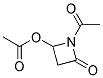 1-Acetyl-4-(acetyloxy)-2-azetidinone Structure,127020-77-3Structure