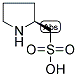 (S)-2-吡咯烷甲烷磺酸結(jié)構(gòu)式_127075-47-2結(jié)構(gòu)式