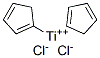 Titanocene dichloride Structure,1271-19-8Structure