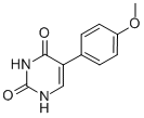 5-(4-Methoxy-phenyl)-1h-pyrimidine-2,4-dione Structure,127236-04-8Structure