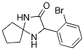 3-(2-Bromophenyl)-1,4-diazaspiro[4.4]nonan-2-one Structure,1272755-96-0Structure