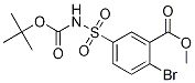 Methyl n-boc-2-bromo-5-sulfamoylbenzoate Structure,1272756-19-0Structure