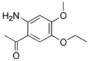 Ethanone, 1-(2-amino-5-ethoxy-4-methoxyphenyl)-(9ci) Structure,127285-49-8Structure