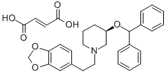 Zamifenacin fumarate(uk 76654) Structure,127308-98-9Structure