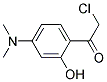 Ethanone, 2-chloro-1-[4-(dimethylamino)-2-hydroxyphenyl]-(9ci) Structure,127354-36-3Structure