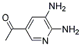 Ethanone, 1-(5,6-diamino-3-pyridinyl)-(9ci) Structure,127356-17-6Structure