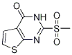 2-(Methylsulfonyl)thieno[2,3-d]pyrimidin-4(3h)-one Structure,1273577-40-4Structure