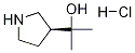 (S)-2-(3-pyrrolidinyl)-2-propanol hydrochloride Structure,1273577-45-9Structure