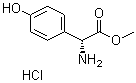 L-對(duì)羥基苯基甘氨酸甲酯結(jié)構(gòu)式_127369-30-6結(jié)構(gòu)式