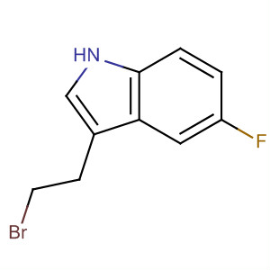 5-Fluoro-3-(2-bromoethyl)indole Structure,127561-10-8Structure