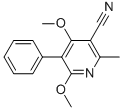 3-Cyano-4,6-dimethoxy-2-methyl-5-phenylpyridine Structure,127581-40-2Structure