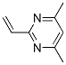 Pyrimidine, 2-ethenyl-4,6-dimethyl- (9ci) Structure,127588-25-4Structure