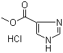 1H-Imidazole-5-carboxylic acid, methyl ester, hydrochloride Structure,127607-71-0Structure