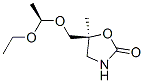 (r*,s*)-(9ci)-5-[(1-乙氧基乙氧基)甲基]-5-甲基-2-噁唑烷酮結(jié)構(gòu)式_127661-17-0結(jié)構(gòu)式