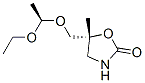 (r*,r*)-(9ci)-5-[(1-乙氧基乙氧基)甲基]-5-甲基-2-噁唑烷酮結(jié)構(gòu)式_127661-35-2結(jié)構(gòu)式