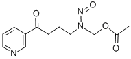 4-(Acetoxymethyl)nitrosamino]-1-(3-pyridyl)-1-butanone Structure,127686-49-1Structure