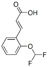 3-[2-(Difluoromethoxy)phenyl]acrylic acid Structure,127842-71-1Structure