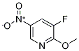 3-Fluoro-2-methoxy-5-nitropyridine Structure,1279814-95-7Structure