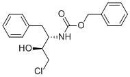 (2S,3s)-3-(芐氧基羰基氨基)-1-氯-2-羥基-4-苯基丁烷結(jié)構(gòu)式_128018-43-9結(jié)構(gòu)式