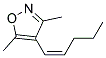 (z)-(9ci)-3,5-二甲基-4-(1-戊烯基)-異噁唑結(jié)構(gòu)式_128035-79-0結(jié)構(gòu)式