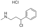 N-Methyl-3-chloro-3-phenyl propylamine hydrochloride Structure,128036-32-8Structure