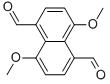 1,5-Diformyl-4,8-dimethoxynaphthalene Structure,128038-44-8Structure