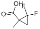 2,2-Difluoro-1-methylcyclopropane carboxylic acid Structure,128073-33-6Structure