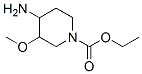 Ethyl 4-amino-3-methoxy-1-piperidinecarboxylate Structure,128225-42-3Structure