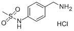 N-[4-(aminomethyl)phenyl]methanesulfonamide hydrochloride Structure,128263-66-1Structure