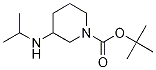 3-Isopropylamino-piperidine-1-carboxylic acid tert-butyl ester Structure,1282742-29-3Structure