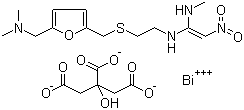 Ranitidinebismuthcitrate Structure,128345-62-0Structure