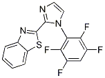 2-[1-(2,3,5,6-Tetrafluorophenyl)-1h-imidazol-2-yl]-benzothiazole Structure,1283595-54-9Structure