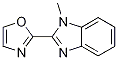 1-Methyl-2-(2-oxazolyl)-1h-benzimidazole Structure,1283595-65-2Structure