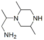 1-Piperazineethanamine,-bta-,2,5-trimethyl-(9ci) Structure,128364-94-3Structure