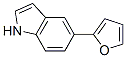 5-(2-Furyl)-1H-indole Structure,128373-22-8Structure