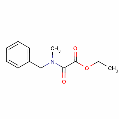 Ethyl 2-(benzyl(methyl)amino)-2-oxoacetate Structure,128429-34-5Structure