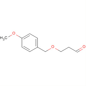 3-[(4-Methoxyphenyl)methoxy]propanal Structure,128461-65-4Structure