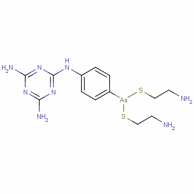 Melarsomine Structure,128470-15-5Structure