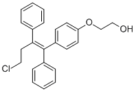 2-(4-(4-Chloro-1,2-diphenyl-but-1-enyl)phenoxy)ethanol Structure,128607-22-7Structure