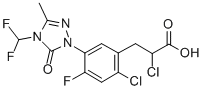 Carfentrazone (free acid) Structure,128621-72-7Structure