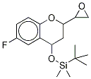 4-Tert-butyldimethylsilyloxy-6-fluoro-2-oxiranyl-3,4-dihydro-2h-1-benzopyran Structure,1286582-56-6Structure