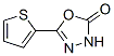 5-Thien-2-yl-1,3,4-oxadiazol-2(3h)-one Structure,128772-83-8Structure