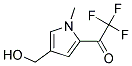 Ethanone, 2,2,2-trifluoro-1-[4-(hydroxymethyl)-1-methyl-1h-pyrrol-2-yl]-(9ci) Structure,128887-04-7Structure