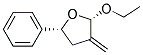 Furan, 2-ethoxytetrahydro-3-methylene-5-phenyl-, cis-(9ci) Structure,128891-92-9Structure