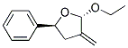 Furan, 2-ethoxytetrahydro-3-methylene-5-phenyl-, trans-(9ci) Structure,128891-93-0Structure