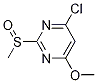 4-Chloro-2-methanesulfinyl-6-methoxy-pyrimidine Structure,1289385-30-3Structure