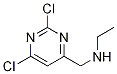 (2,6-Dichloro-pyrimidin-4-ylmethyl)-ethyl-amine Structure,1289386-58-8Structure