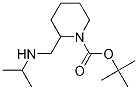 2-(異丙基氨基-甲基)-哌啶-1-羧酸叔丁酯結(jié)構(gòu)式_1289387-82-1結(jié)構(gòu)式